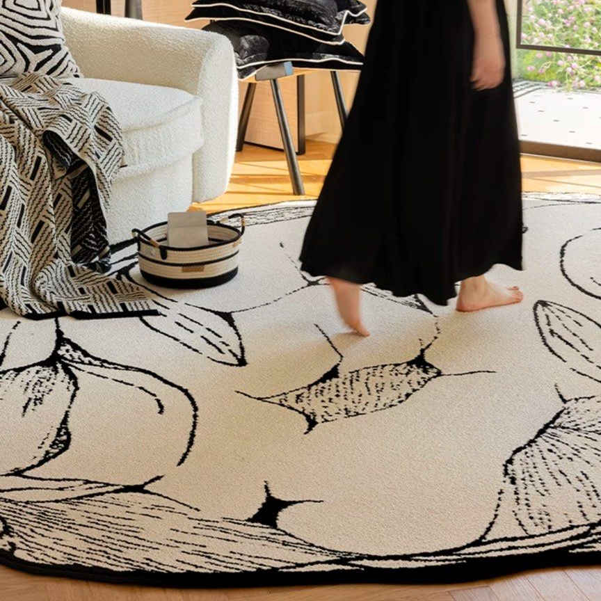 ALJEO Modern Waterproof Rug