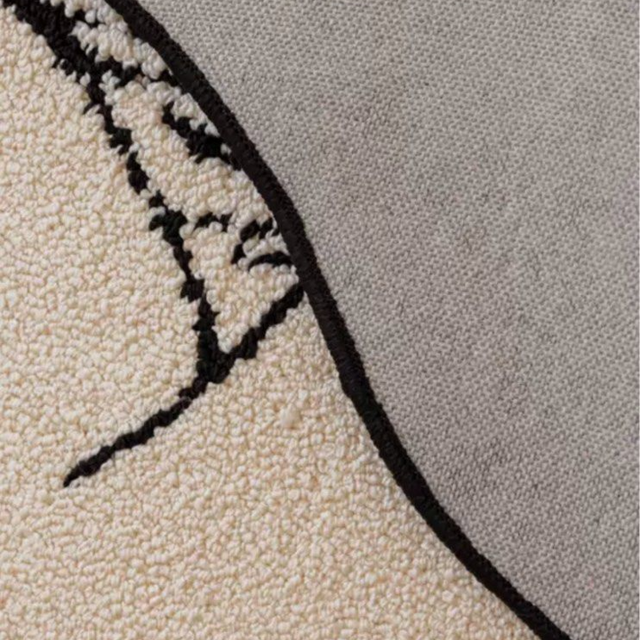 ALJEO Modern Waterproof Rug