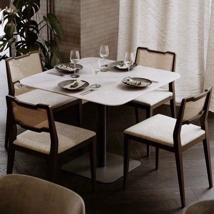 RONAN Mid-Century Solid Wood Dining Chair - Radical Homes Singapore