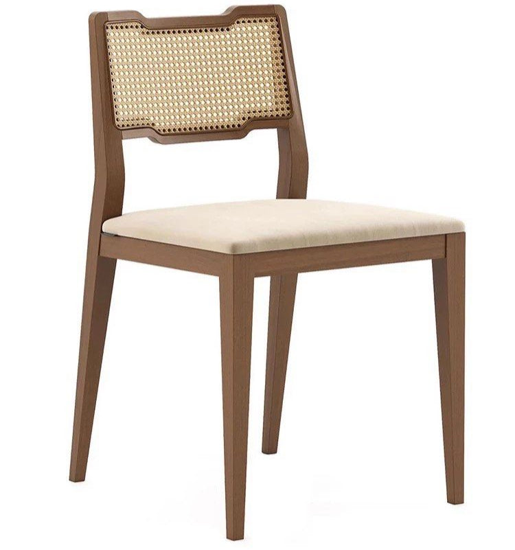 RONAN Mid-Century Solid Wood Dining Chair - Radical Homes Singapore