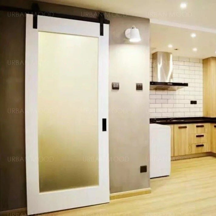 SELENA Rustic Sliding Mirror Door