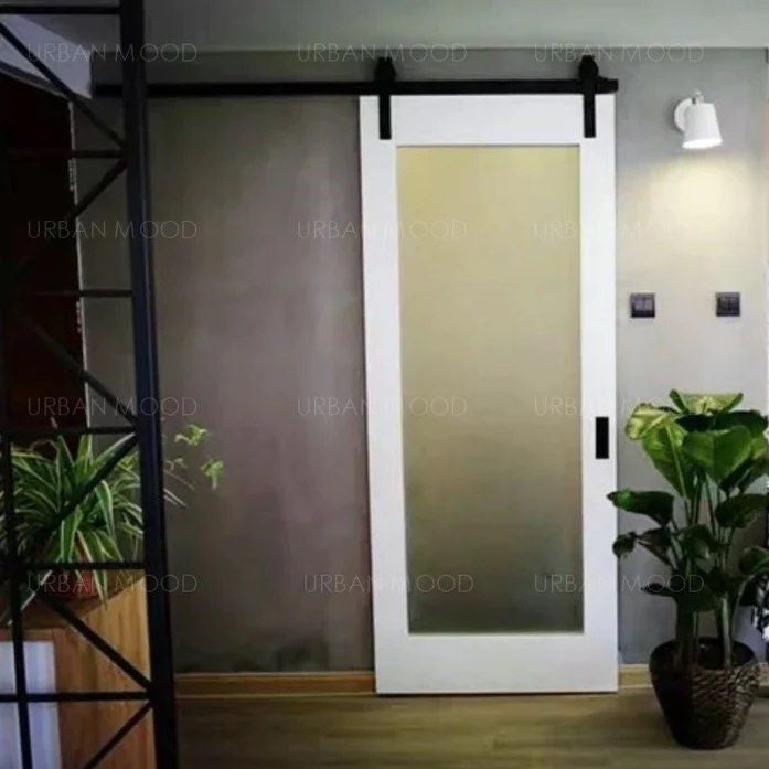 SELENA Rustic Sliding Mirror Door
