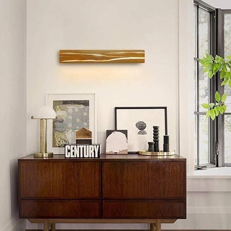 SEO Rotatable Wooden Wall Lamp