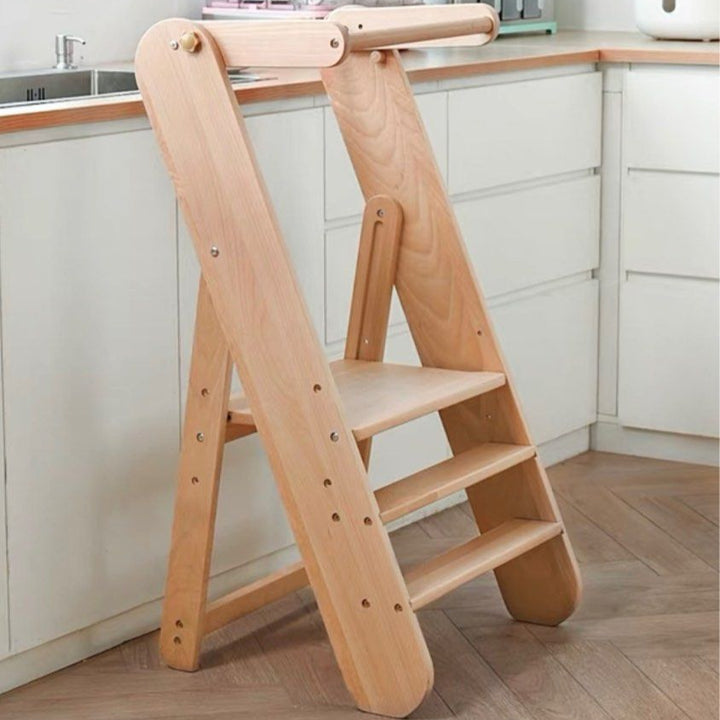 SERA Modern Solid Wood Learning Ladder - Radical Homes Singapore