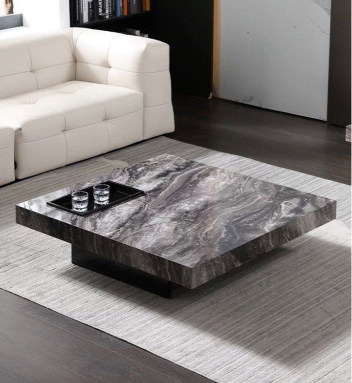 TYBER Modern Marble TV Console