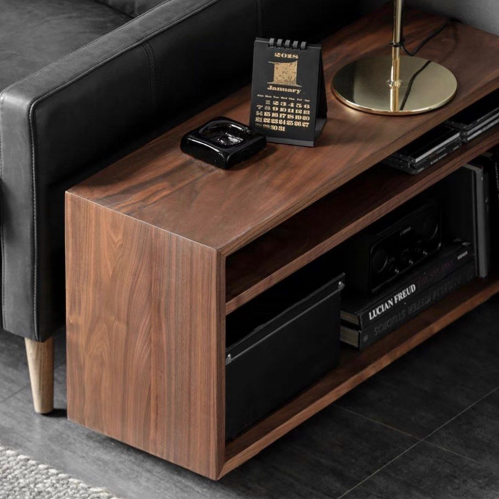 TINA Modern Oak Wood Side Table
