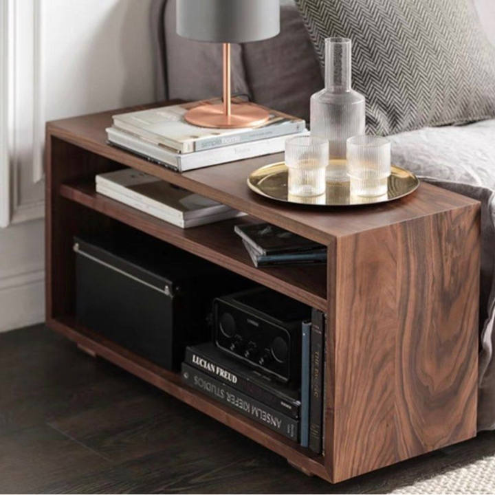 TINA Modern Oak Wood Side Table