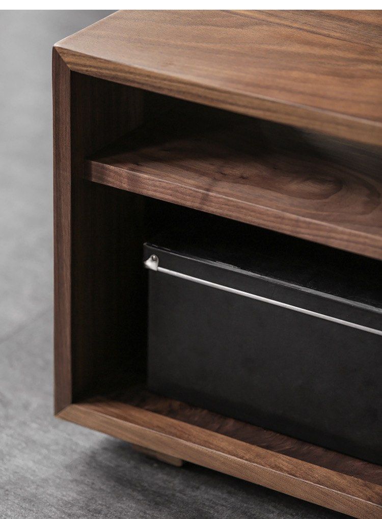 TINA Modern Oak Wood Side Table