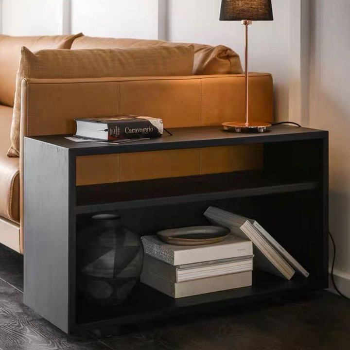 TINA Modern Oak Wood Side Table