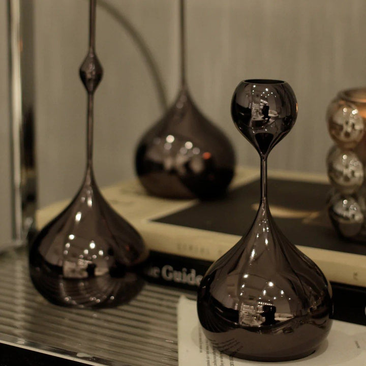 SERGIO 3 Piece Iron Candlestick Set
