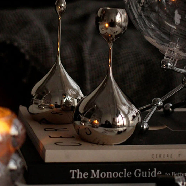 SERGIO 3 Piece Iron Candlestick Set