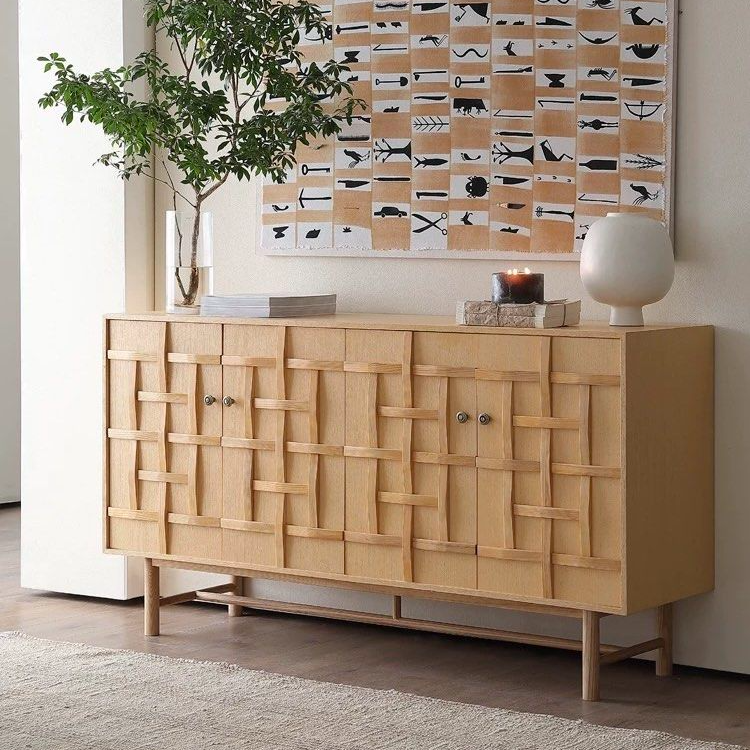 SERGION Modern Solid Wood Sideboard