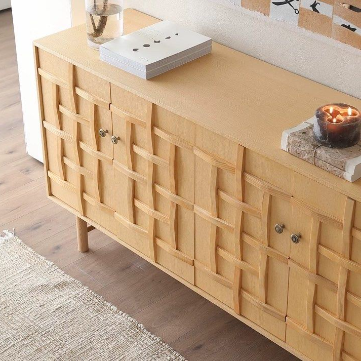 SERGION Modern Solid Wood Sideboard
