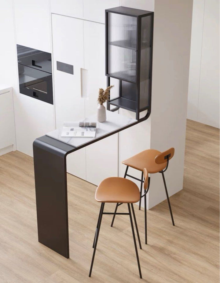 JAYDAN Modern Floating Bar Table