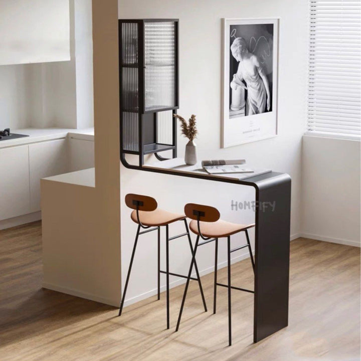 JAYDAN Modern Floating Bar Table