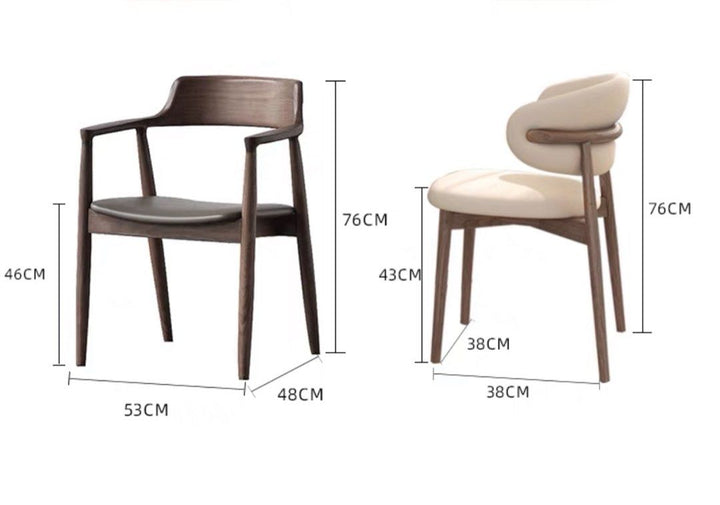 ELDRIC Modern Solid Wood Dining Table