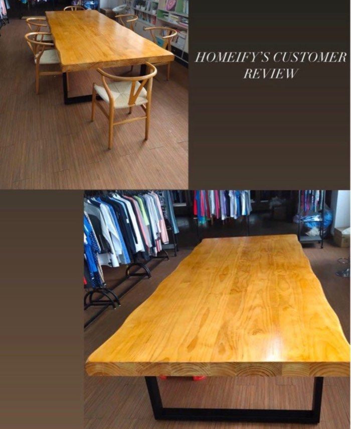 PEAK Solid Wood Dining Table