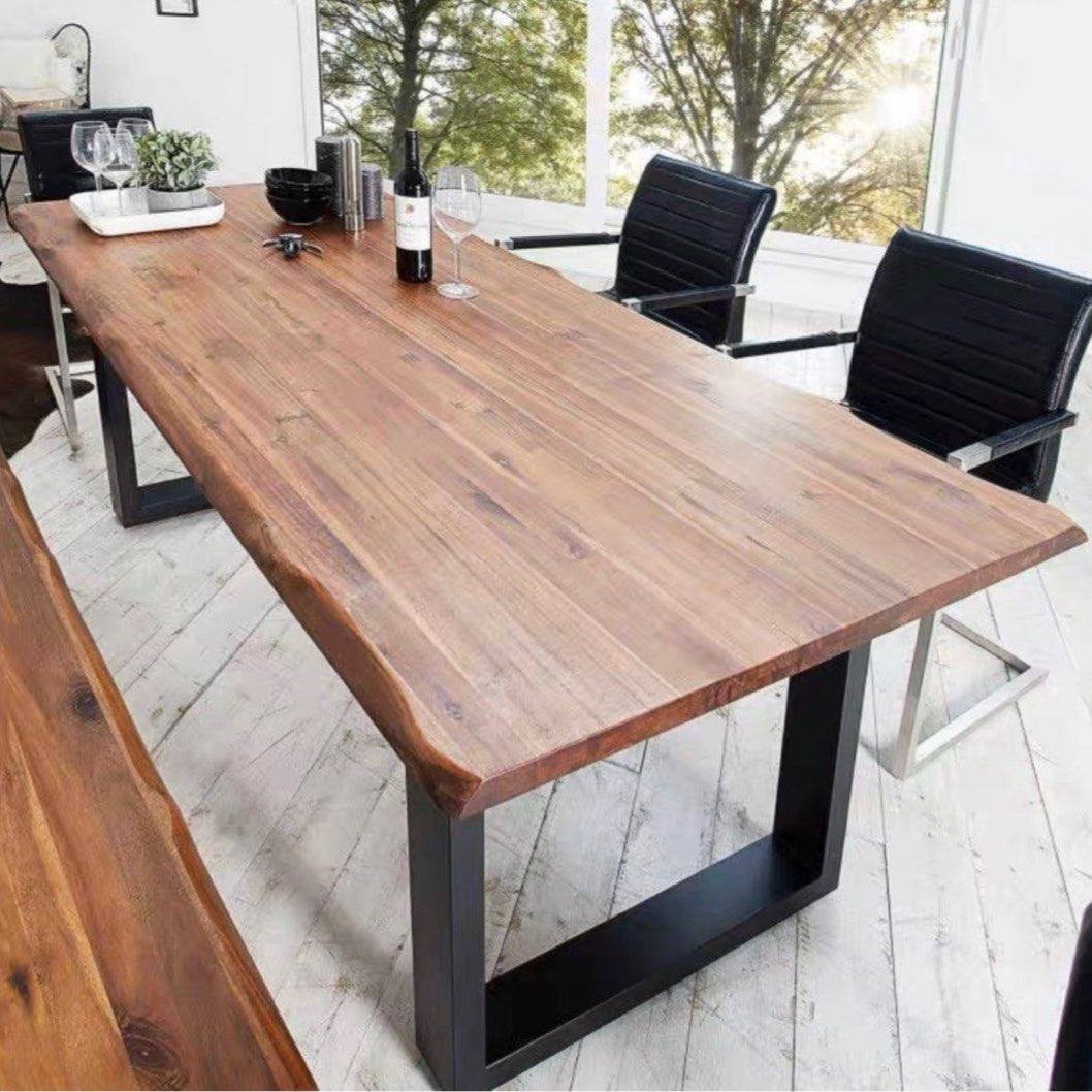 PEAK Solid Wood Dining Table