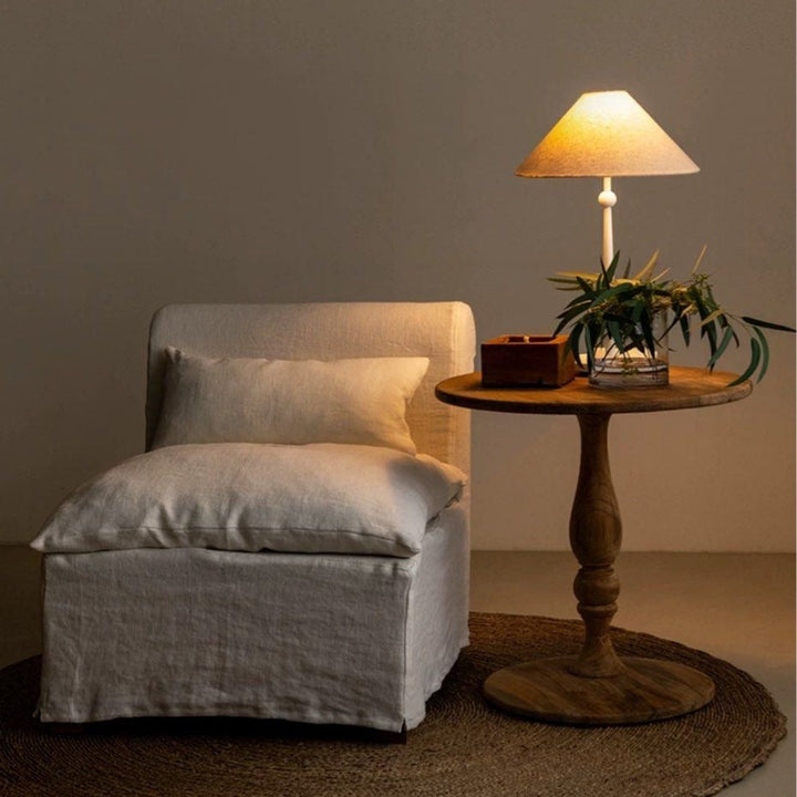 DOROTHY Mid-Century Solid Wood Side Table