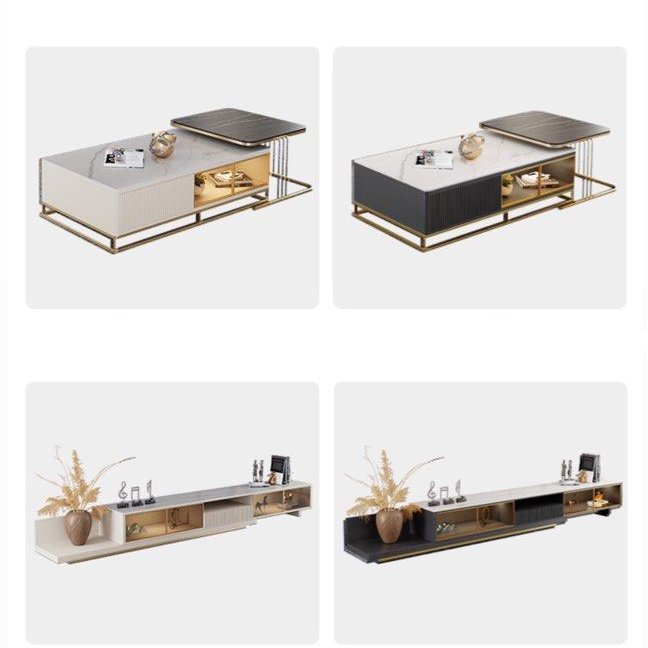 KAIROS Modern Extendable TV Console & Coffee Table