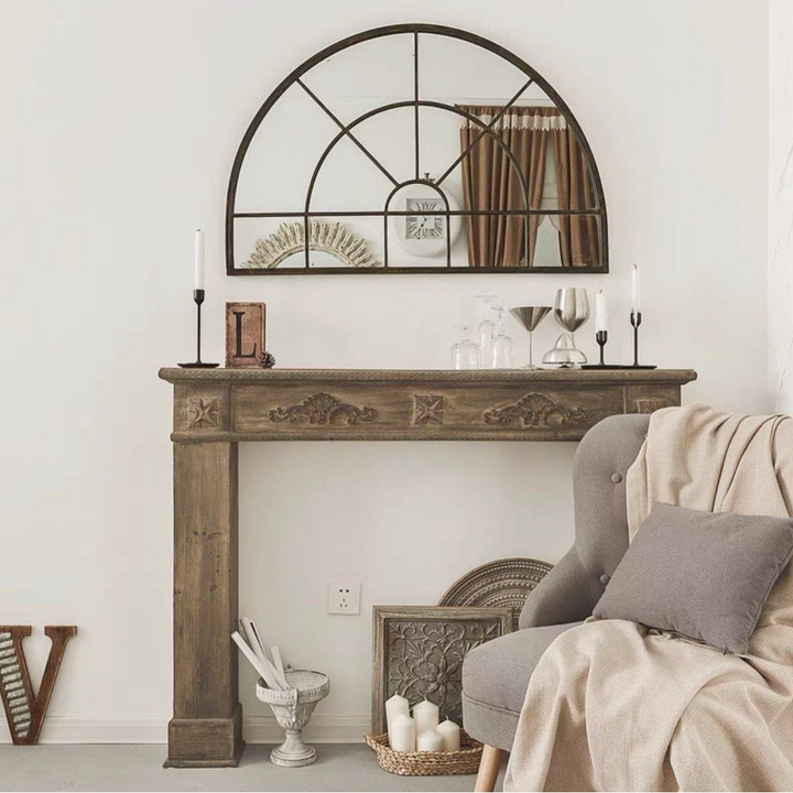 VSEVOLOD Antique Solid Wood Console Table
