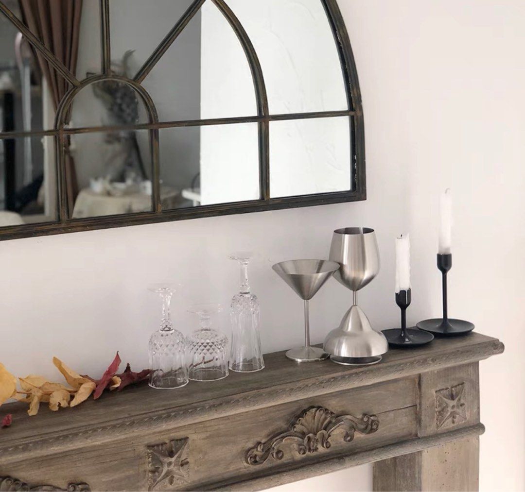 VSEVOLOD Antique Solid Wood Console Table