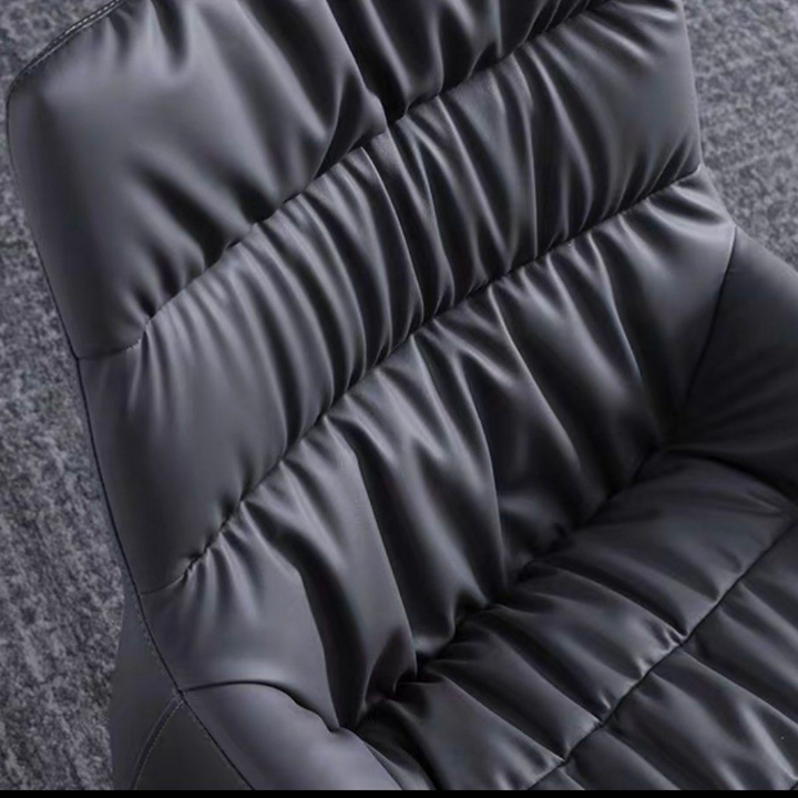 OWEN Modern Leather Dining Chair - Radical Homes Singapore