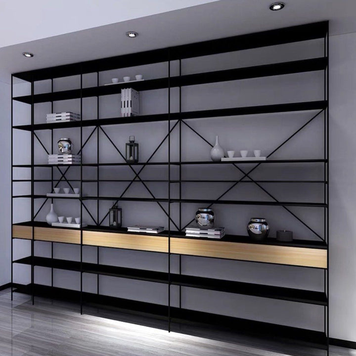 JUSARA Minimalist Wireframe Display Shelf