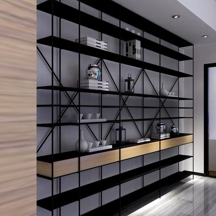 JUSARA Minimalist Wireframe Display Shelf
