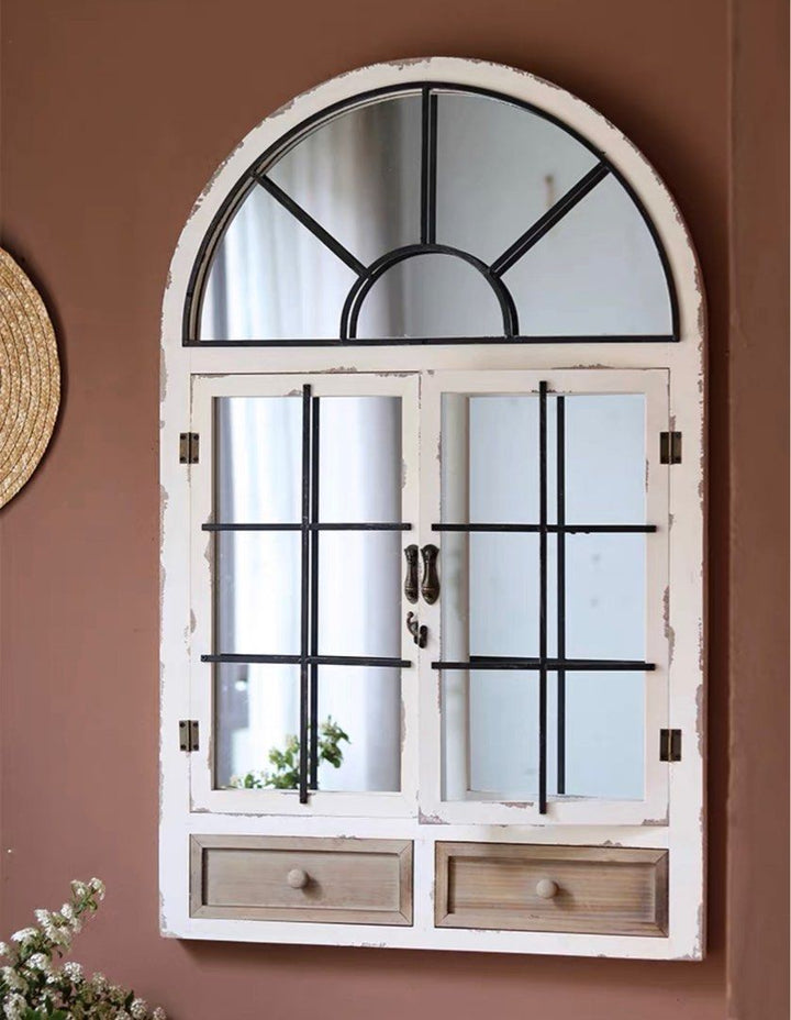 SKIE Vintage Wall Mirror - Radical Homes Singapore