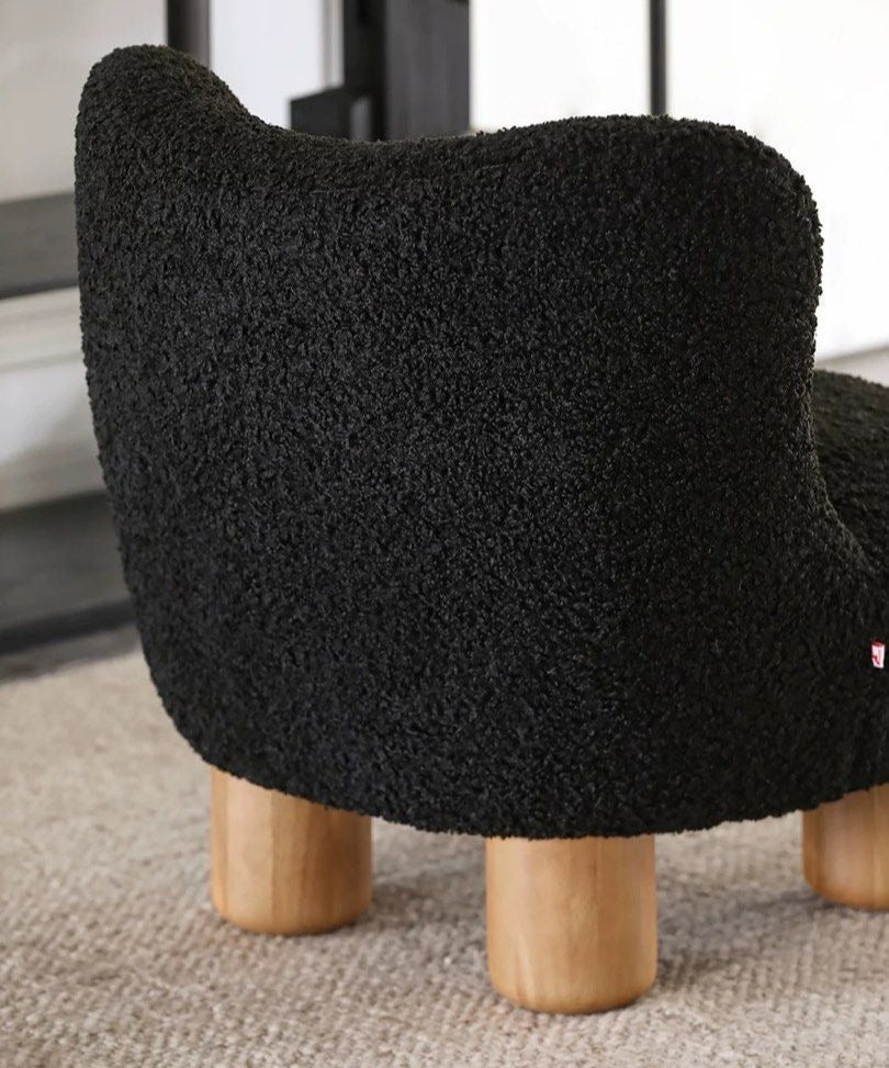 JULIA Japandi Boucle Lounge Chair