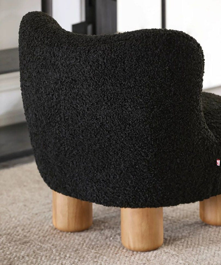 JULIA Japandi Boucle Lounge Chair