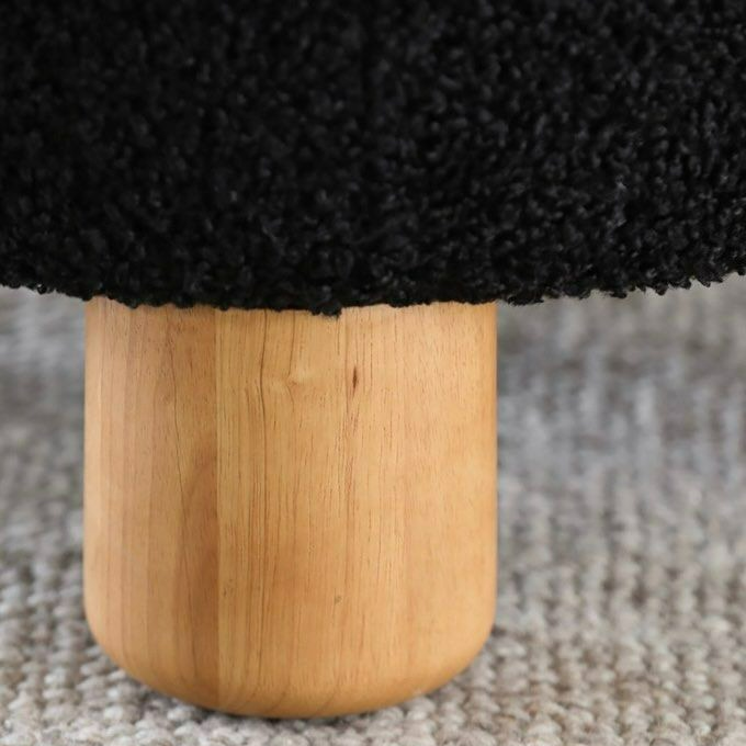 JULIA Japandi Boucle Lounge Chair