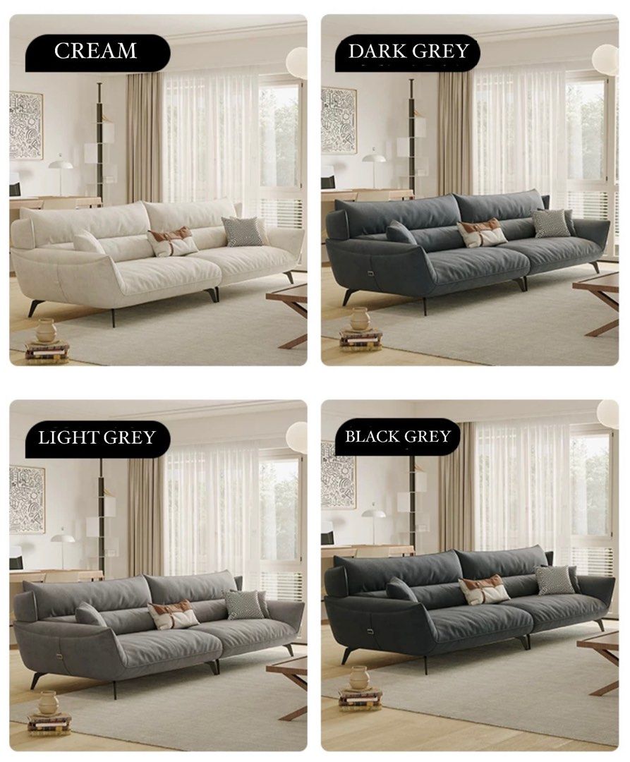 VALONNE Modern Scratch Proof Fabric Sofa