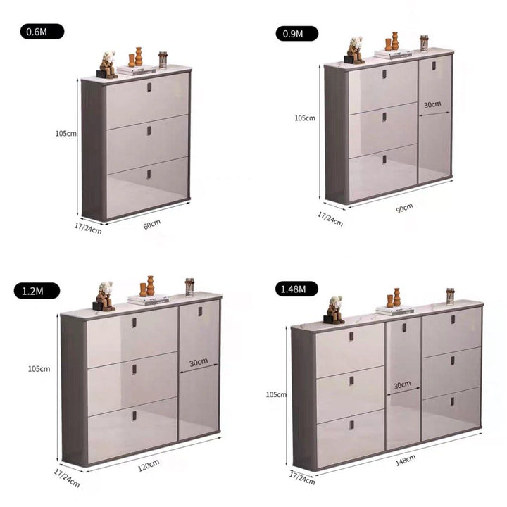 SOFIANO Modern Slim Shoe Cabinet
