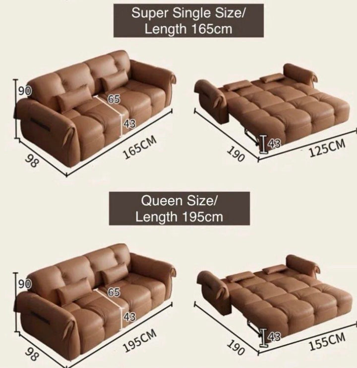 ELANTE Modern Electric Sofa Bed