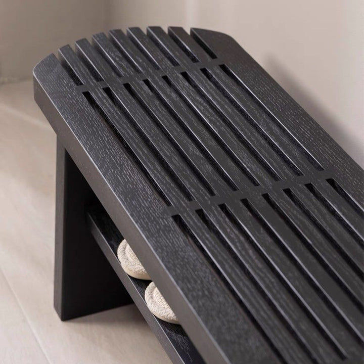 KALEAH Modern Solid Wood Bench