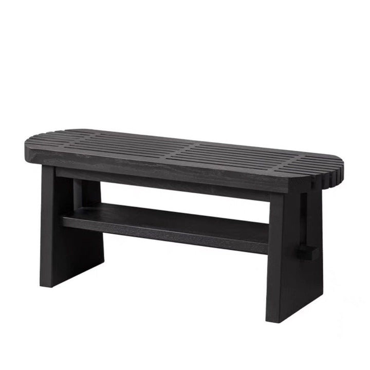 KALEAH Modern Solid Wood Bench