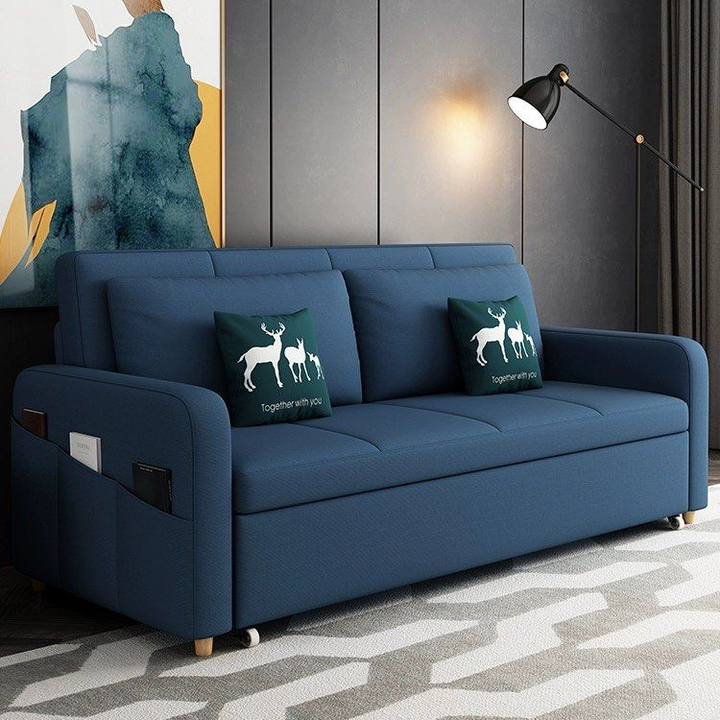 SUKUMO Modern Extendable Storage Sofa Bed
