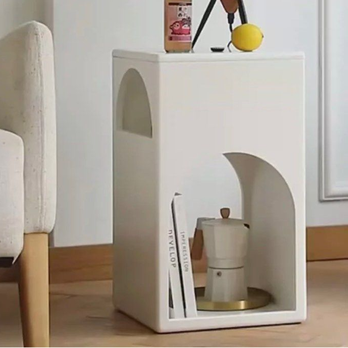 HWAN Minimalist Square Nightstand