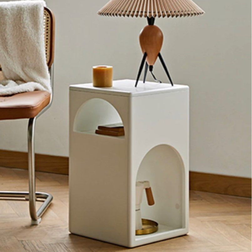 HWAN Minimalist Square Nightstand