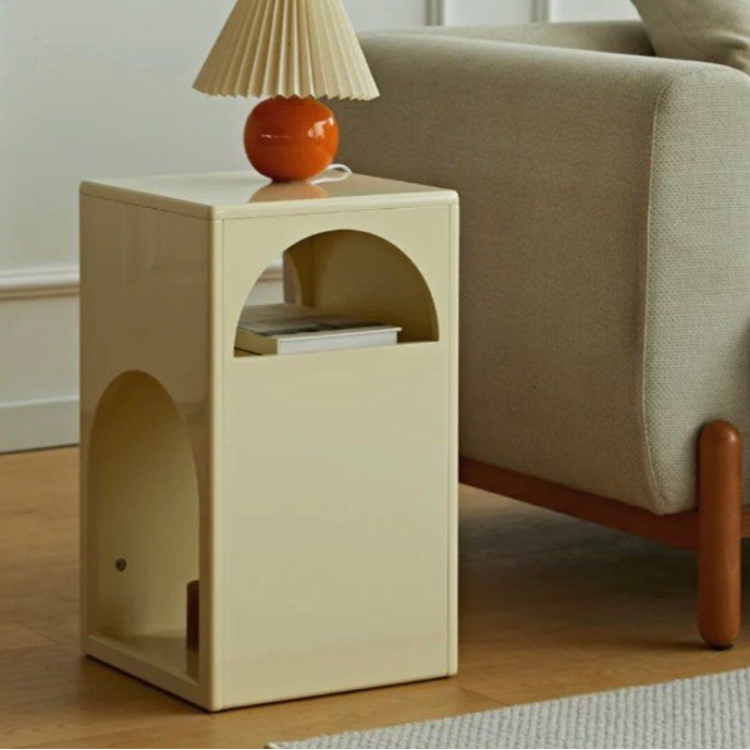 HWAN Minimalist Square Nightstand