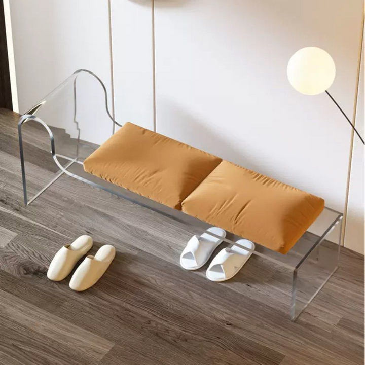 MIRABELLE Modern Acrylic Bench