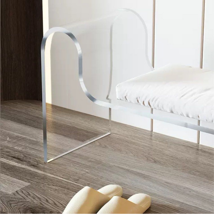 MIRABELLE Modern Acrylic Bench