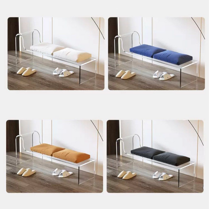 MIRABELLE Modern Acrylic Bench