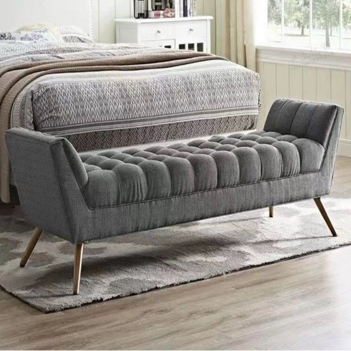 RENAUD Victorian Fabric Bench