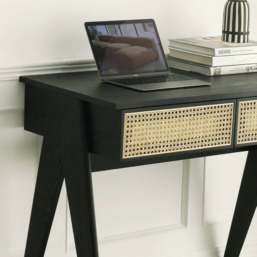 ARLO Rustic Solid Wood Work Desk