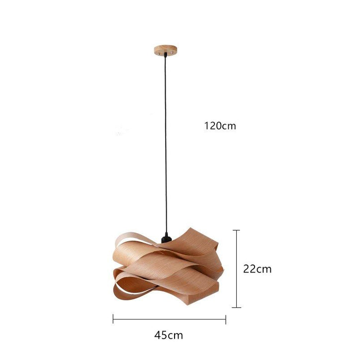 STOTA Pendant With Wood Accents