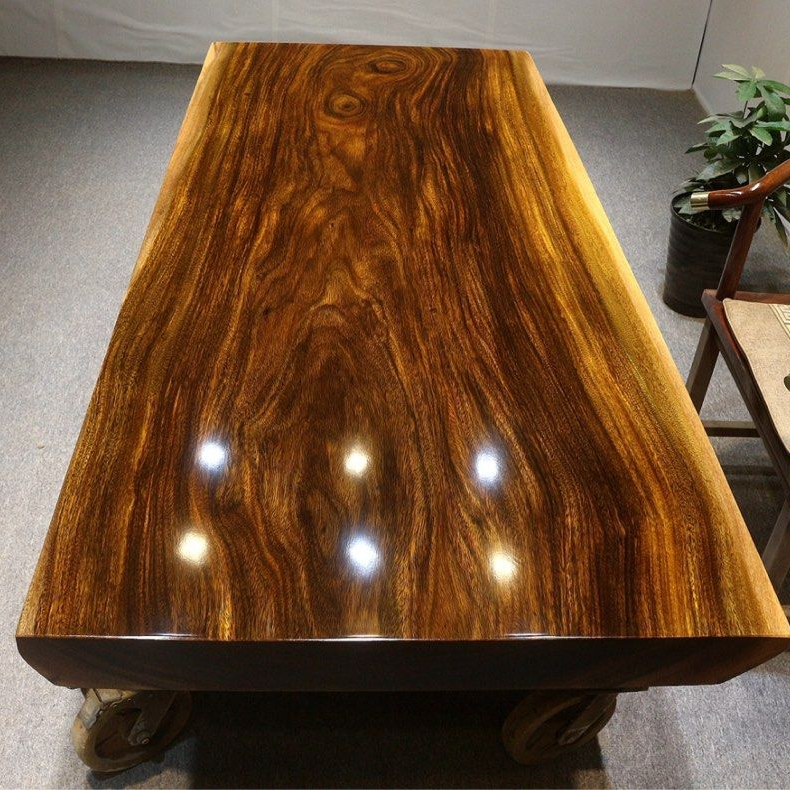 Modern Suar Wood Dining Table Customisation