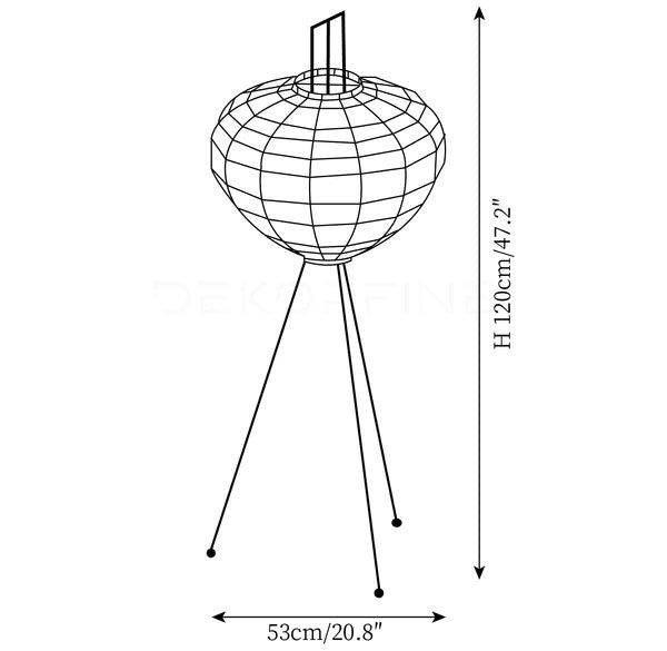 AKARI 10A Modern Floor Lamp